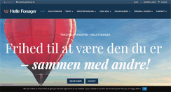 Desktop Screenshot of hellefonager.dk